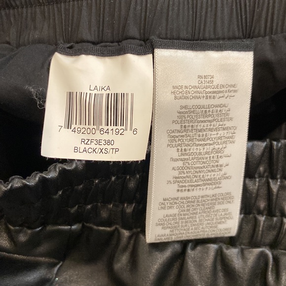 BCBGMAXAZRIA Laika Vegan Leather Skirt (In NEW condition) - Picture 7 of 8